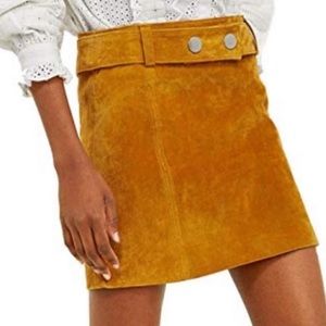 Zara Mustard Skirt